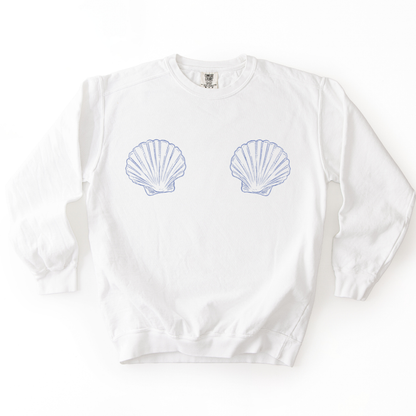 She Shells - Comfort Colors Premium Heavyweight Sweatshirt
