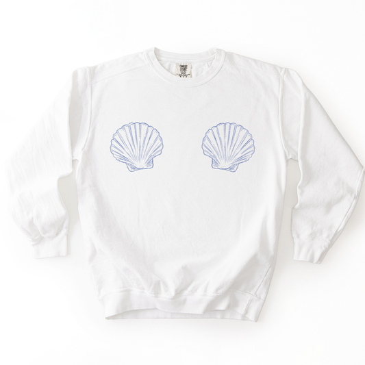 She Shells - Comfort Colors Premium Heavyweight Sweatshirt
