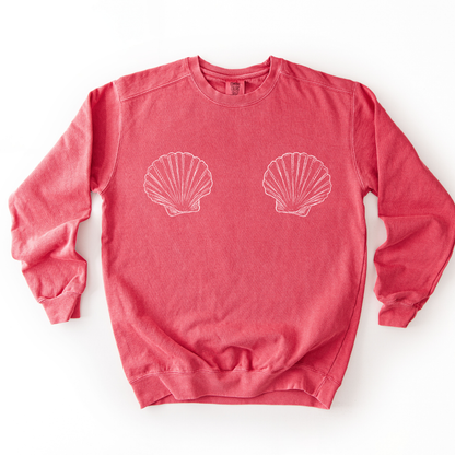 She Shells - Comfort Colors Premium Heavyweight Sweatshirt