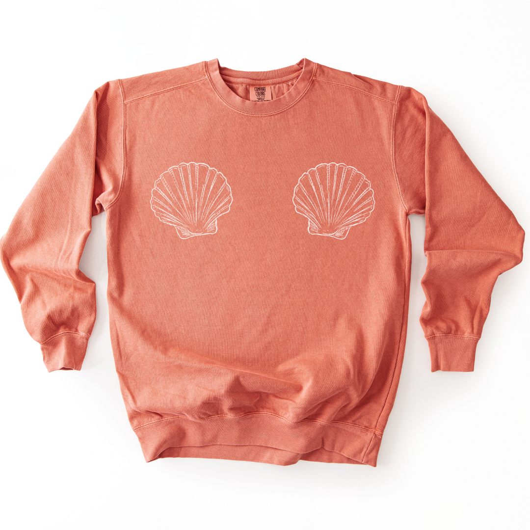 She Shells - Comfort Colors Premium Heavyweight Sweatshirt