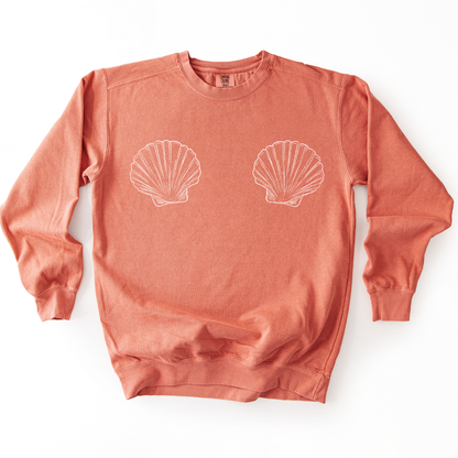 She Shells - Comfort Colors Premium Heavyweight Sweatshirt
