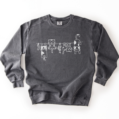 Cats - Comfort Colors Premium Heavyweight Sweatshirt