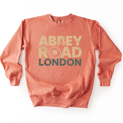 Abbey Road London - Comfort Colors Premium Heavyweight Sweatshirt