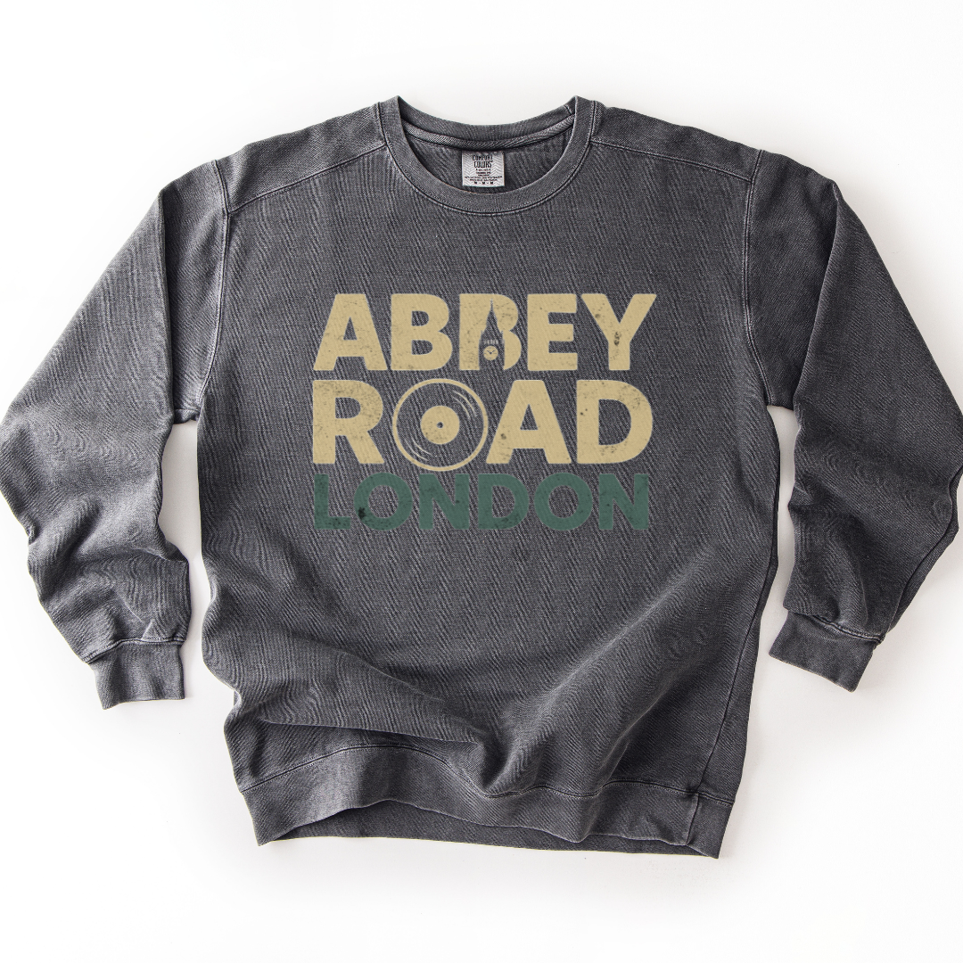 Abbey Road London - Comfort Colors Premium Heavyweight Sweatshirt
