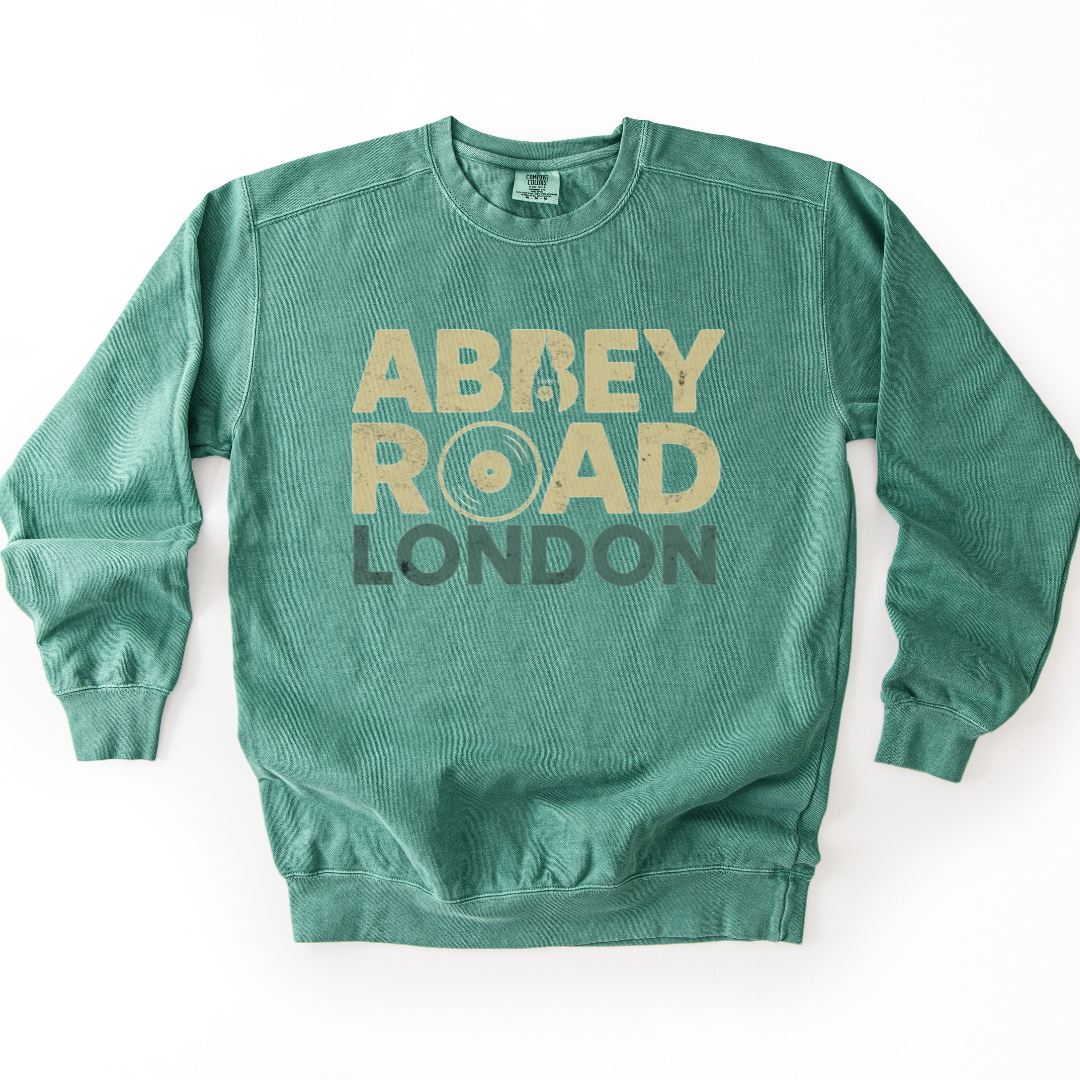 Abbey Road London - Comfort Colors Premium Heavyweight Sweatshirt