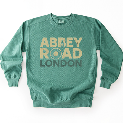 Abbey Road London - Comfort Colors Premium Heavyweight Sweatshirt