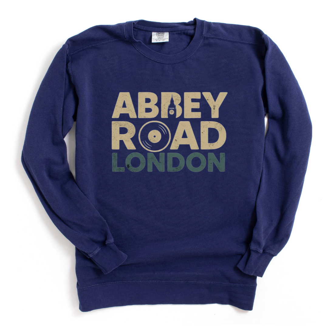 Abbey Road London - Comfort Colors Premium Heavyweight Sweatshirt