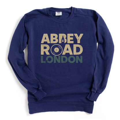 Abbey Road London - Comfort Colors Premium Heavyweight Sweatshirt