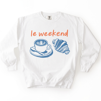 Le Weekend - Comfort Colors Premium Heavyweight Sweatshirt