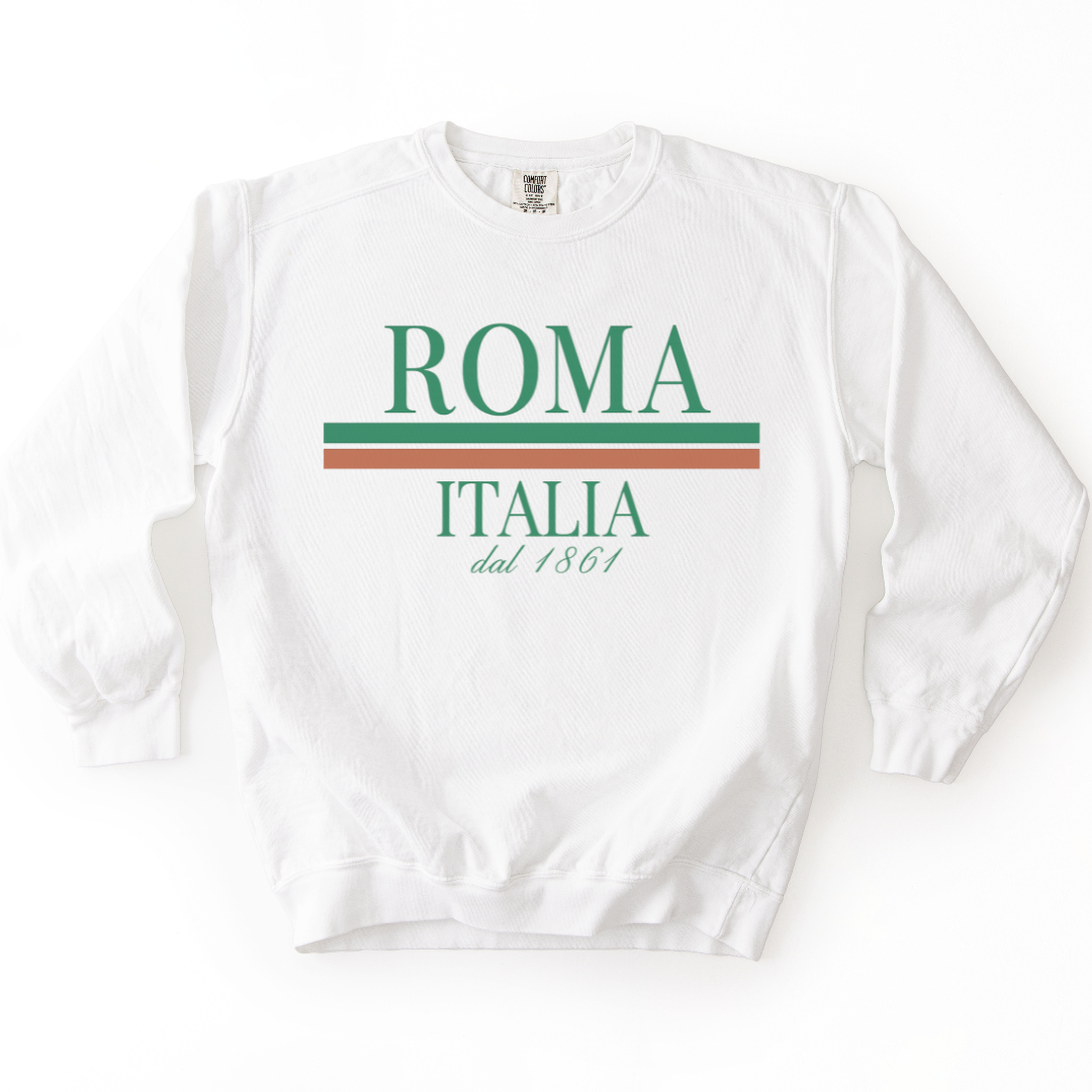 Roma Italia - Comfort Colors Premium Heavyweight Sweatshirt
