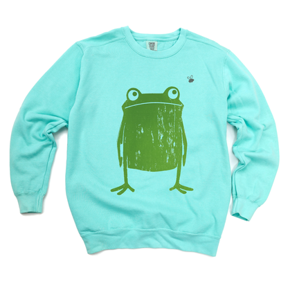 Frog - Comfort Colors Premium Heavyweight Sweatshirt