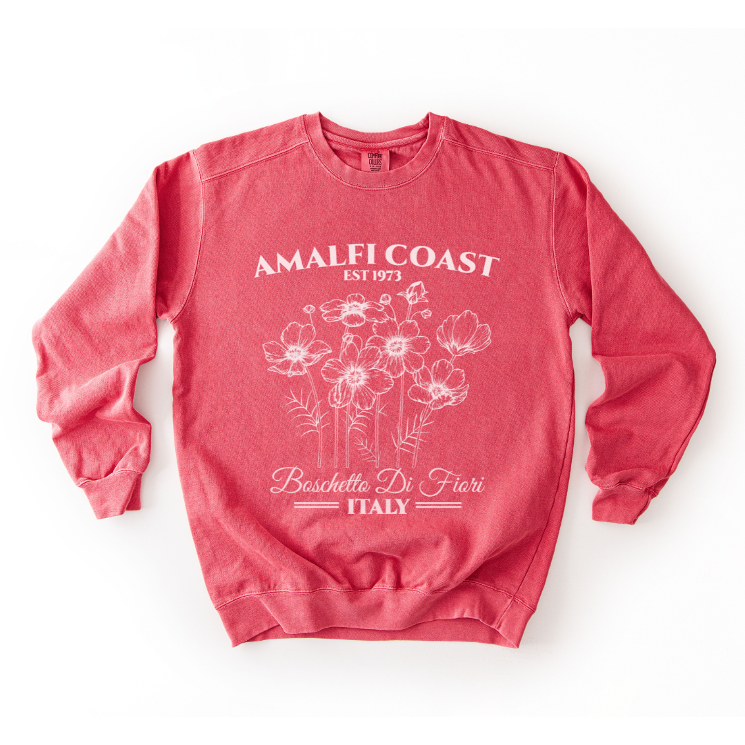 Amalfi Coast - Comfort Colors Premium Heavyweight Sweatshirt