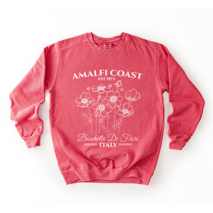 Amalfi Coast - Comfort Colors Premium Heavyweight Sweatshirt