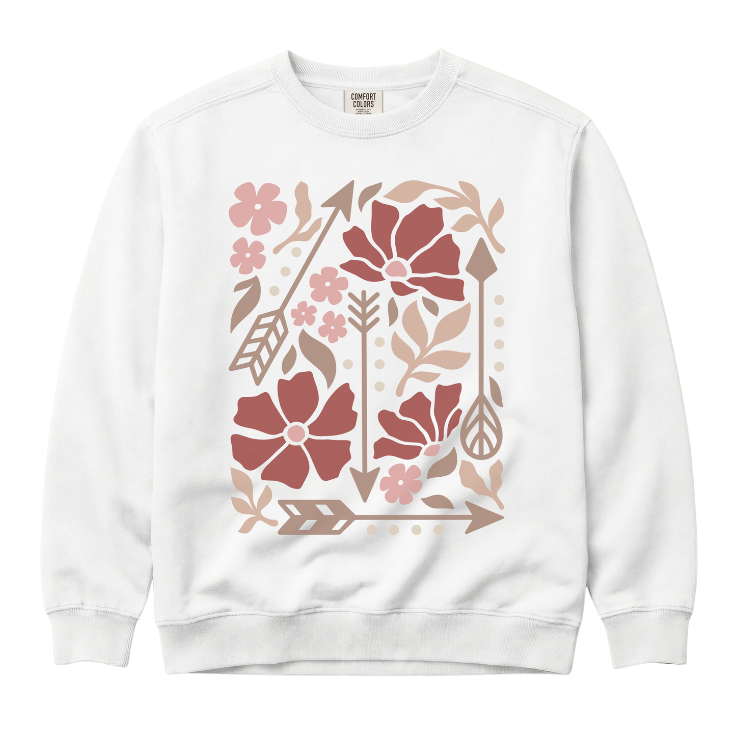 Arrows Of Bohemia - Comfort Colors Premium Heavyweight Sweatshirt