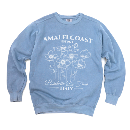 Amalfi Coast - Comfort Colors Premium Heavyweight Sweatshirt