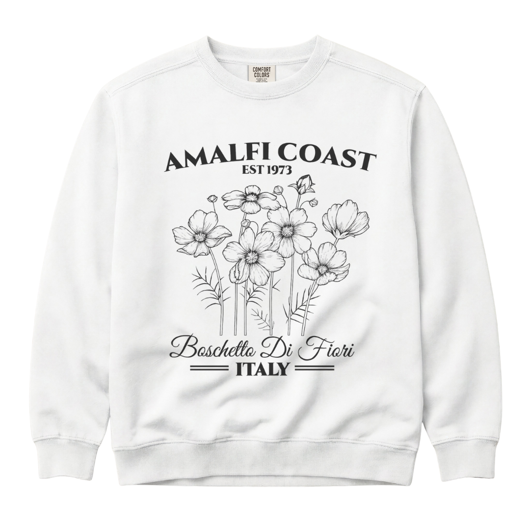 Amalfi Coast - Comfort Colors Premium Heavyweight Sweatshirt