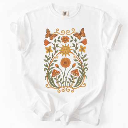 Golden Butterfly - Comfort Colors Relaxed Fit Premium T Shirt
