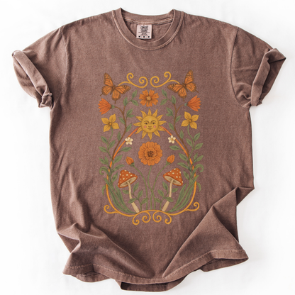Golden Butterfly - Comfort Colors Relaxed Fit Premium T Shirt