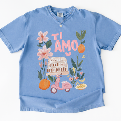 Ti Amo -  Comfort Colors Relaxed Fit Premium T Shirt
