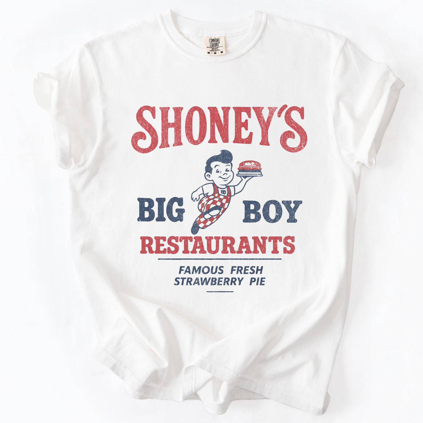 Shoney's Big Boy Restaurants -  Relaxed Fit Vintage Wash T Shirt