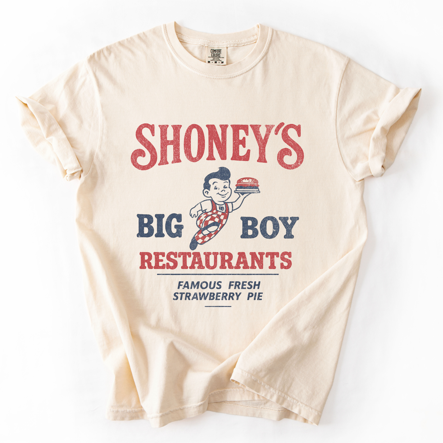 Shoney's Big Boy Restaurants -  Relaxed Fit Vintage Wash T Shirt
