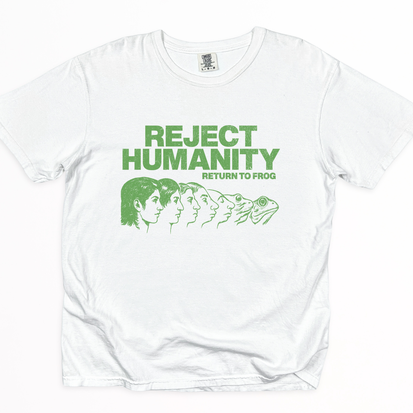 Reject Humanity -  Relaxed Fit Vintage Wash T Shirt