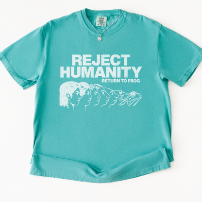Reject Humanity -  Relaxed Fit Vintage Wash T Shirt