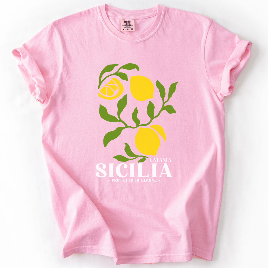 Sicilia Catania -  Comfort Colors Relaxed Fit Premium T Shirt
