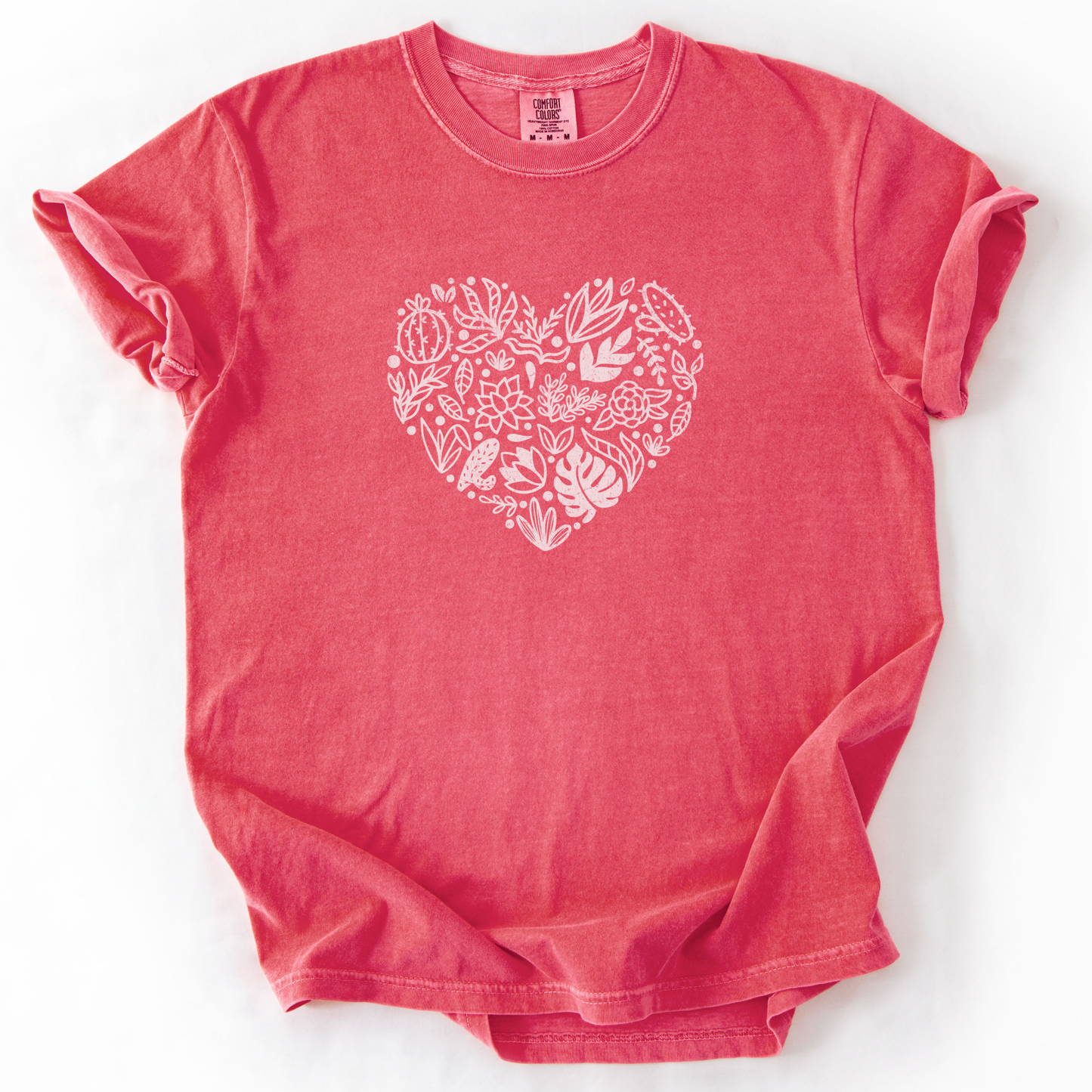 Plant Heart -  Comfort Colors Relaxed Fit Premium T Shirt