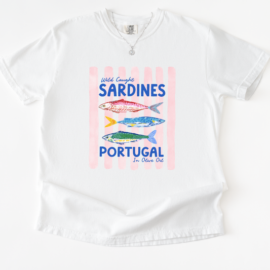Sardines Portugal -  Comfort Colors Relaxed Fit Premium T Shirt
