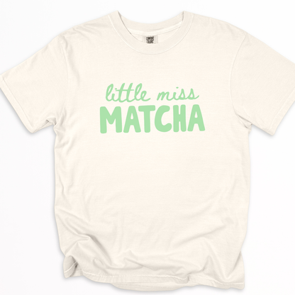 Little Miss Matcha - Comfort Colors Relaxed Fit Premium T Shirt