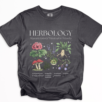 Herbology , Hogwarts School Of Witchcraft & Wizardry - Comfort Colors Relaxed Fit
