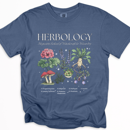Herbology , Hogwarts School Of Witchcraft & Wizardry - Comfort Colors Relaxed Fit