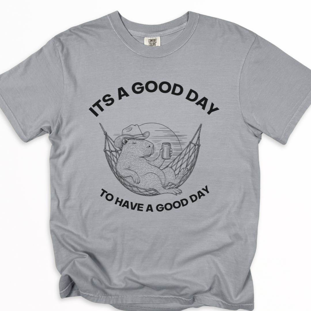 It's A Good Day To Have A Good Day - Comfort Colors Relaxed Fit Premium T Shirt