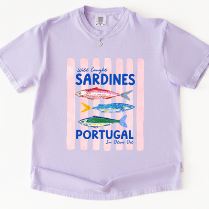 Sardines Portugal -  Comfort Colors Relaxed Fit Premium T Shirt