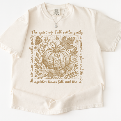 The Quiet Of Fall - Comfort Colors Relaxed Fit Premium T Shirt