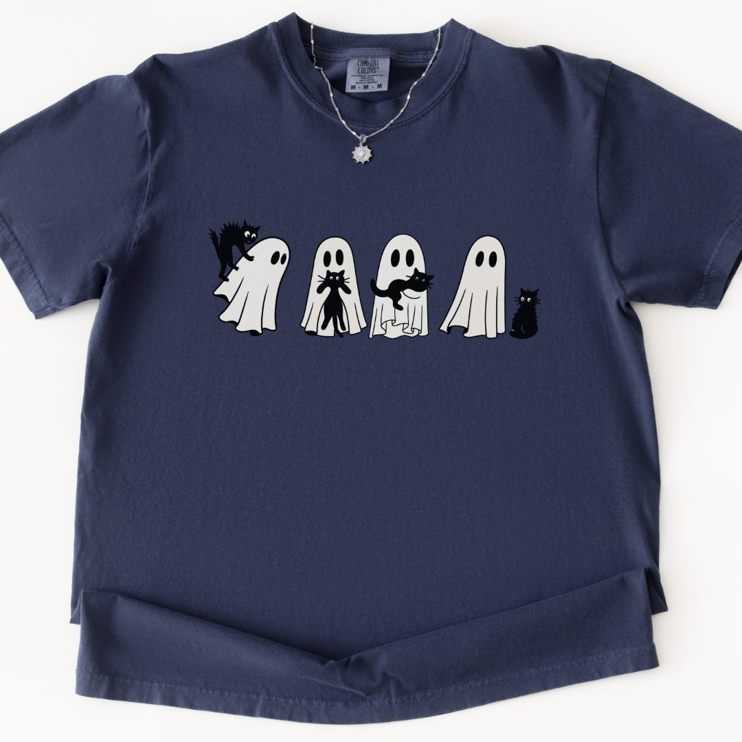 Scaredy Cats - Comfort Colors Relaxed Fit Premium T Shirt