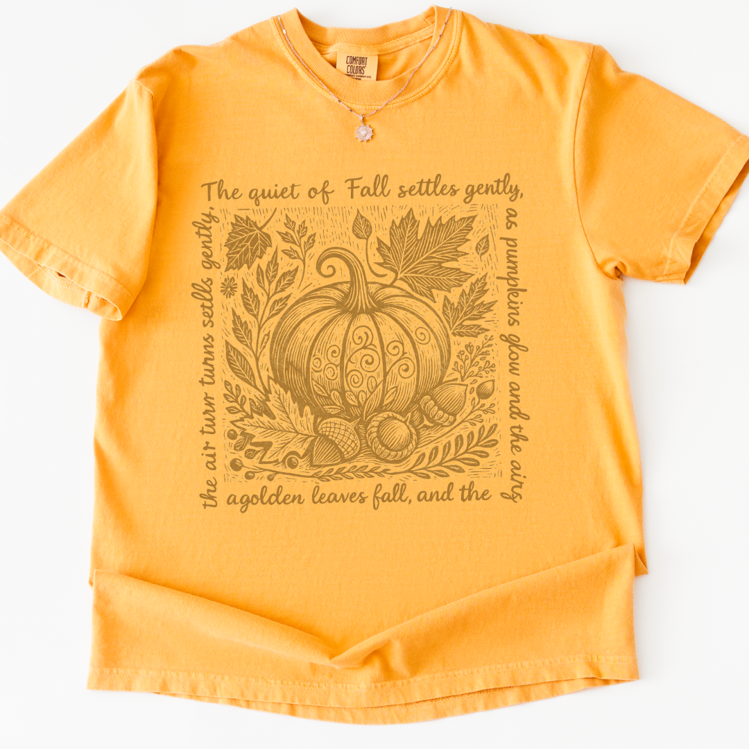 The Quiet Of Fall - Comfort Colors Relaxed Fit Premium T Shirt