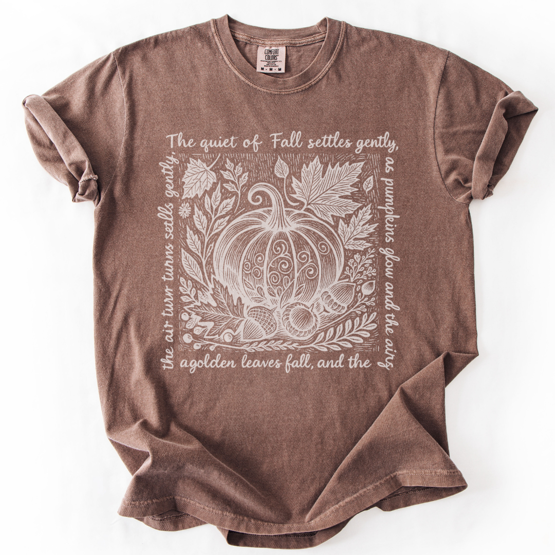 The Quiet Of Fall - Comfort Colors Relaxed Fit Premium T Shirt