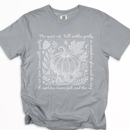 The Quiet Of Fall - Comfort Colors Relaxed Fit Premium T Shirt
