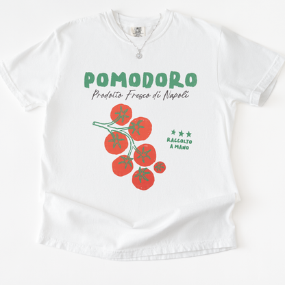 Pomodoro -  Relaxed Fit Vintage Wash T Shirt