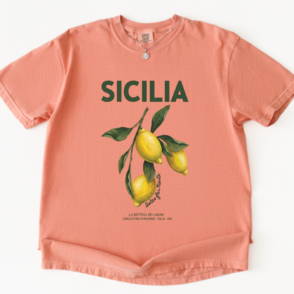 Sicilia -  Comfort Colors Relaxed Fit Premium T Shirt