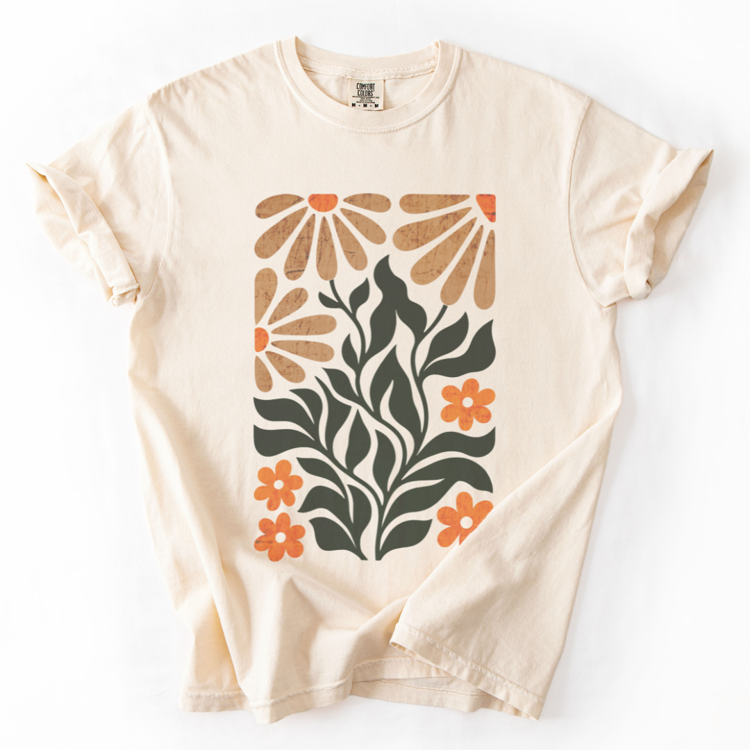 Wildlight Flora -  Relaxed Fit Vintage Wash T Shirt