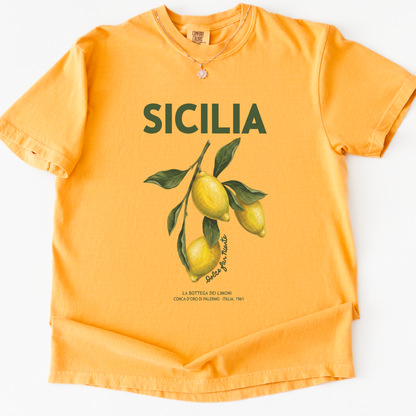 Sicilia -  Comfort Colors Relaxed Fit Premium T Shirt