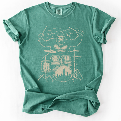 King Kong's Drum Solo - Comfort Colors Relaxed Fit Premium T Shirt
