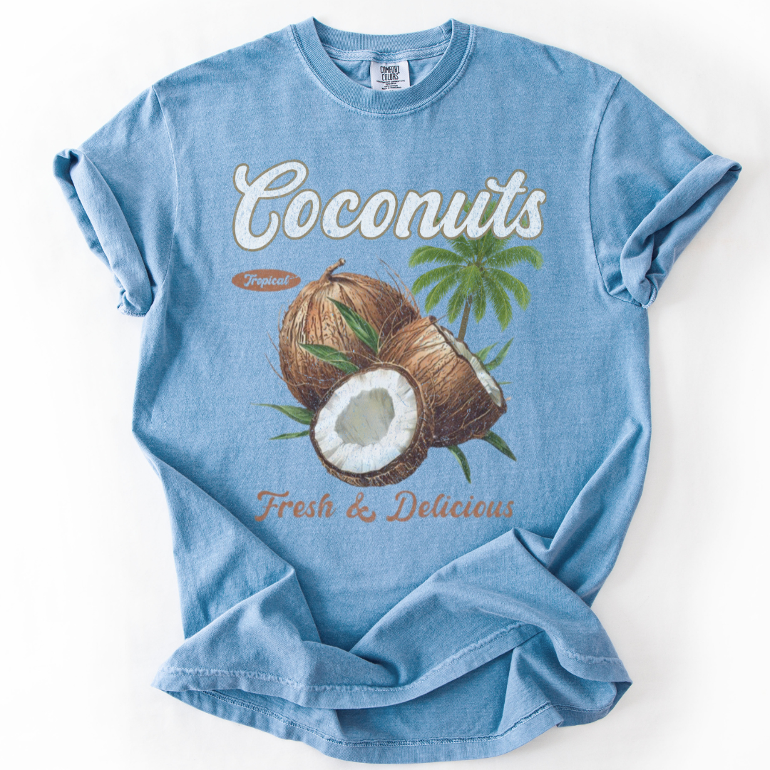 Coconuts -  Comfort Colors Relaxed Fit Premium T Shirt