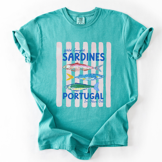 Sardines Portugal - Comfort Colors Relaxed Fit Premium T Shirt
