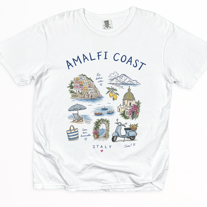 Amalfi Doodle - Comfort Colors Relaxed Fit Premium T Shirt
