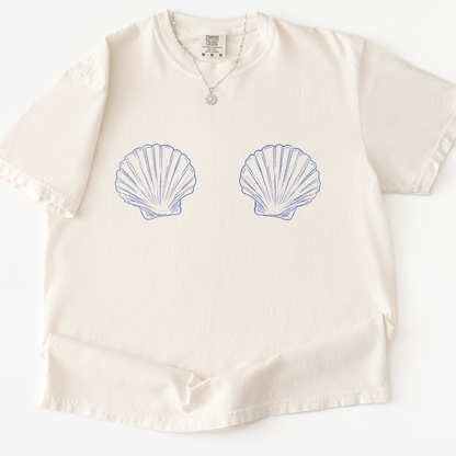 She Shells -  Comfort Colors Relaxed Fit Premium T Shirt