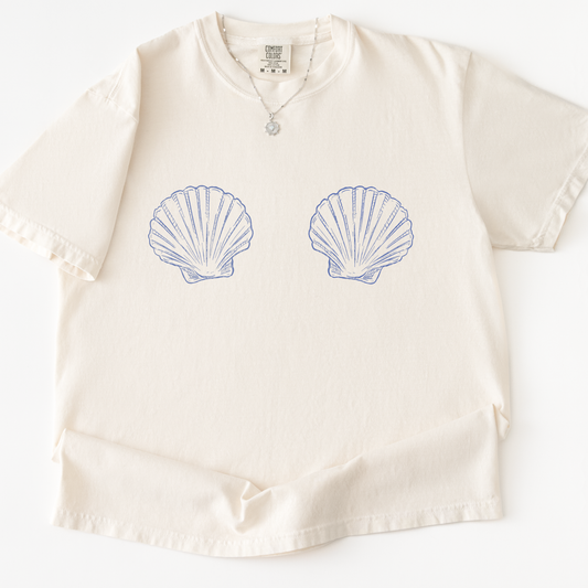 She Shells -  Comfort Colors Relaxed Fit Premium T Shirt